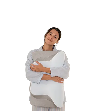 Person with pillow 2